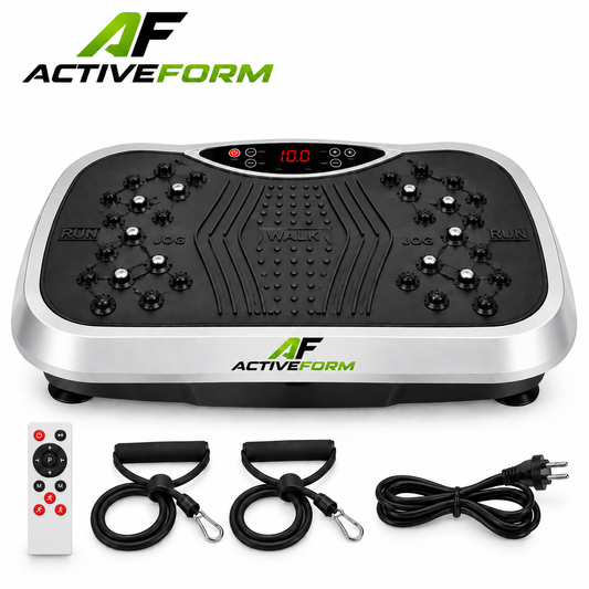 Resistance Band Vibration Platform for Weight Loss and Body Toning